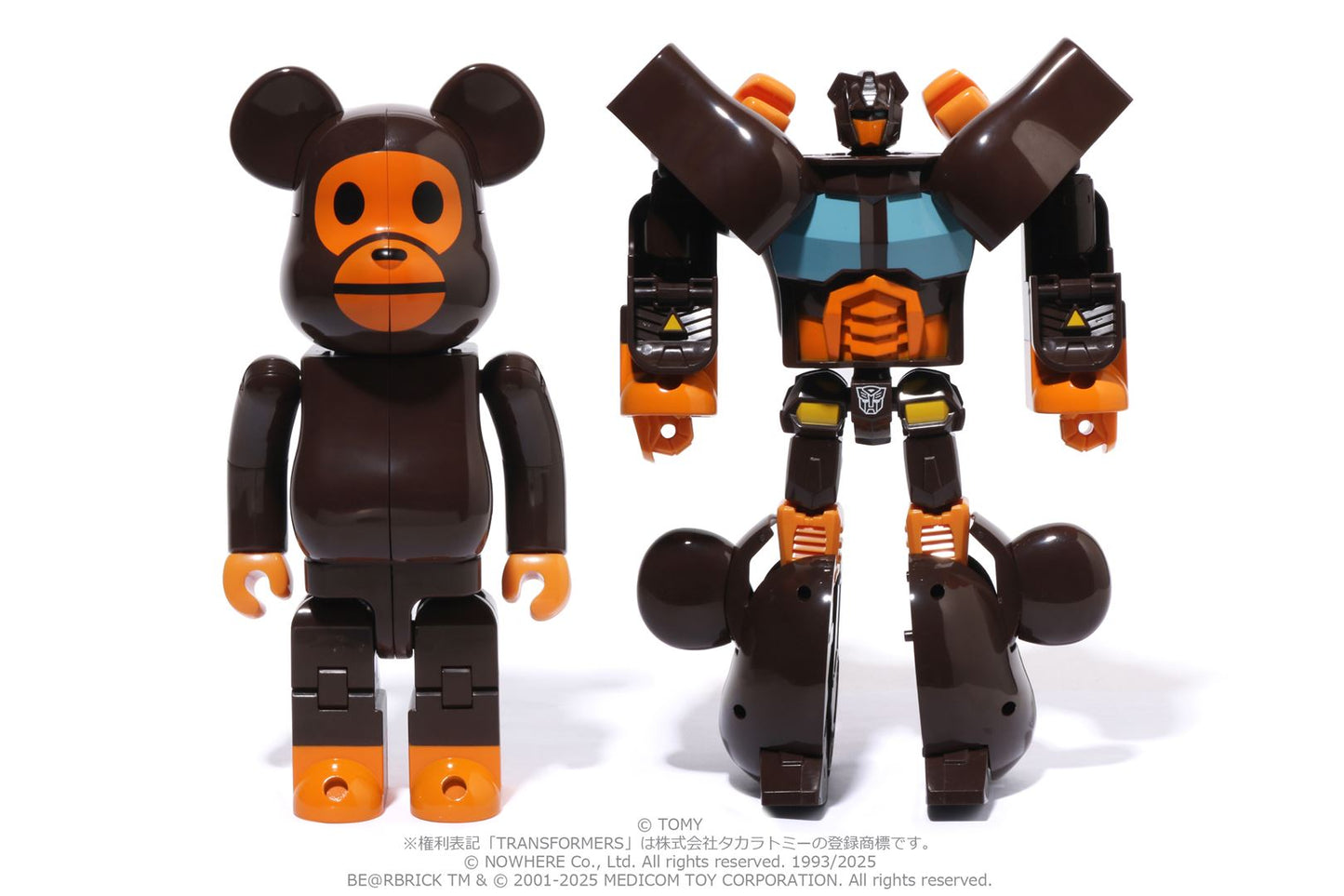 BAPE X TRANSFORMERS X BE@RBRICK BABY MILO CONVOY 400%