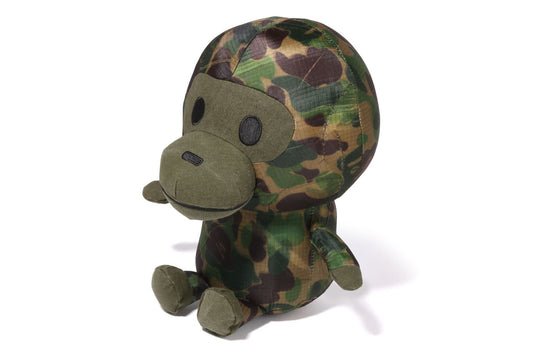 BAPE KIDS X READYMADE 15周年 ABC CAMO BABY MILO 毛絨玩具 (M)