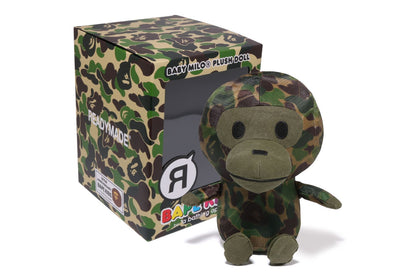 BAPE KIDS X READYMADE 15周年 ABC CAMO BABY MILO 毛絨玩具 (M)