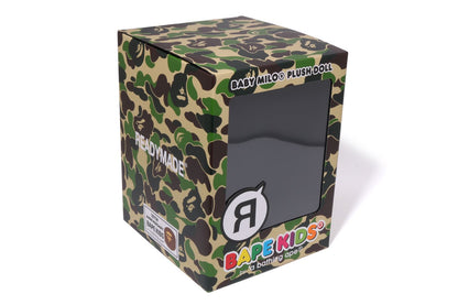 BAPE KIDS X READYMADE 15周年 ABC CAMO BABY MILO 毛絨玩具 (M)