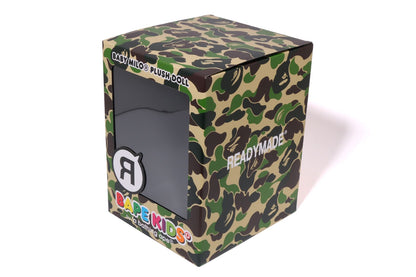 BAPE KIDS X READYMADE 15周年 ABC CAMO BABY MILO 毛絨玩具 (M)