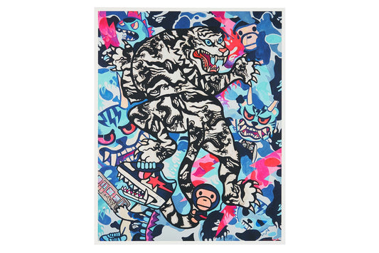 BAPE ICE TIGER CAMO BY SIMONE LEGNO