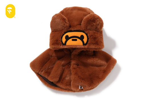 BAPE BABY MILO FLUFFY CAPE
