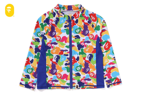 BAPE MILO ABC MULTI CAMO RASH GUARD