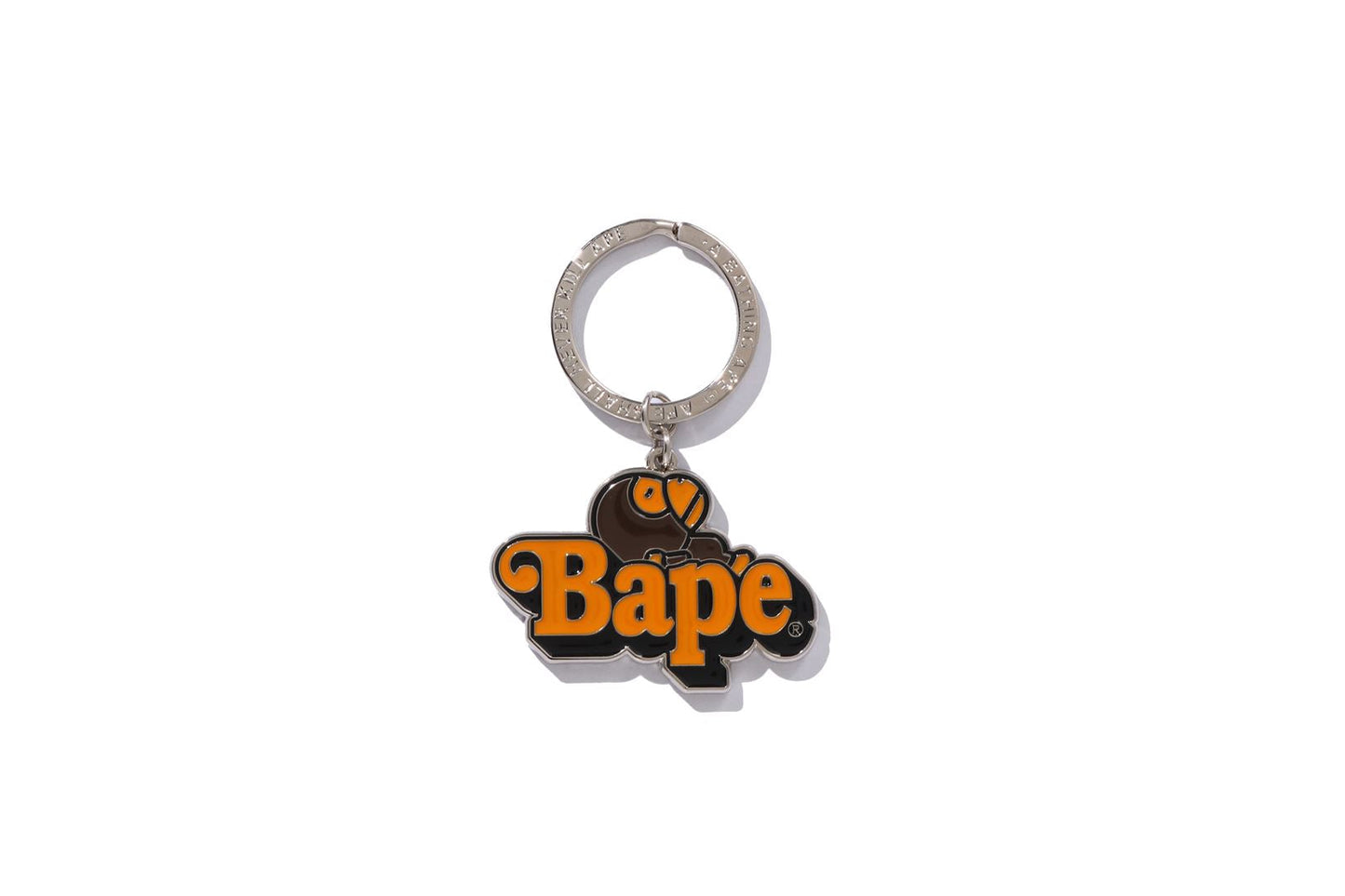 BAPE MILO ON BAPE 金屬鑰匙圈