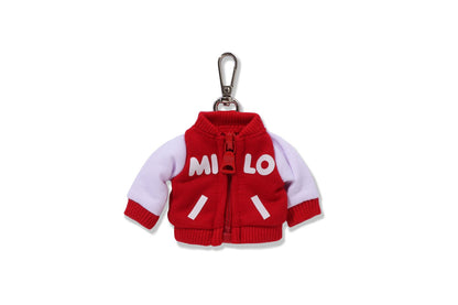BAPE BABY MILO SWEAT VARSITY JACKET KEYCHAIN