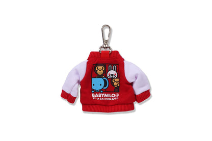 BAPE BABY MILO 運動外套鑰匙圈