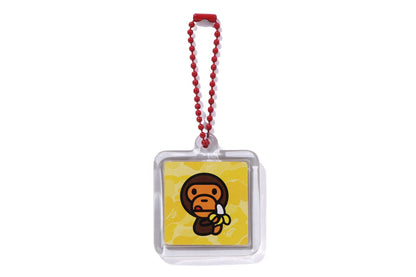 BAPE KIDS CAMO BANANA MILO 鑰匙圈