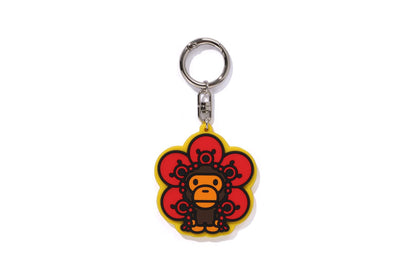 BAPE BABY MILO FRIENDS RUBBER KEYCHAIN
