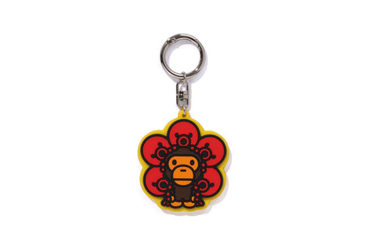 BAPE BABY MILO FRIENDS RUBBER KEYCHAIN
