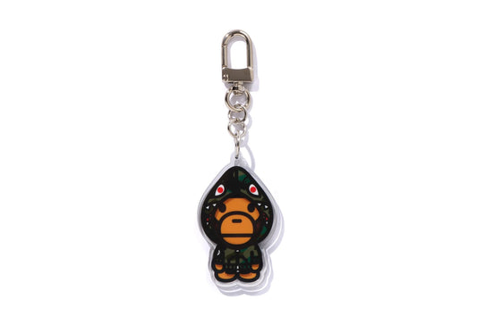 BAPE MILO SHARK 壓克力鑰匙圈