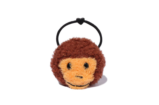 BAPE BABY MILO 毛絨玩具髮圈
