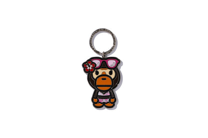 BAPE BABY LISA 夏季金屬鑰匙圈