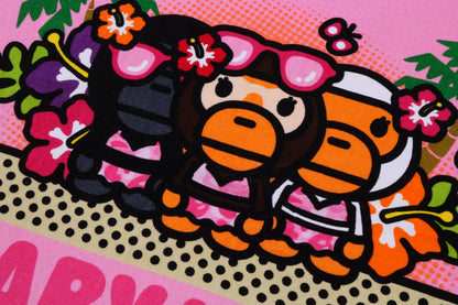 BAPE BEACH SUMMER LISA 女孩沙灘毛巾