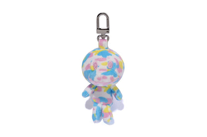 BAPE NEW MULTI CAMO BABY MILO PLUSH DOLL KEY CHAIN
