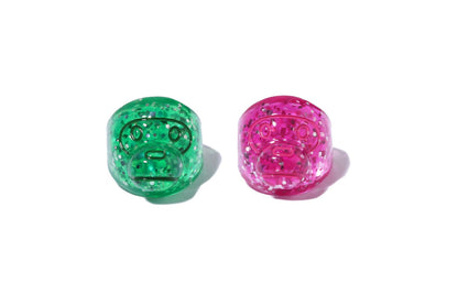 BAPE BABY MILO GLITTER ACRYLIC RING SET