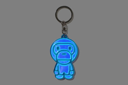 BAPE BABY MILO REFLECTIVE KEYCHAIN