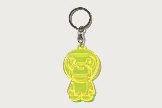 BAPE BABY MILO REFLECTIVE KEYCHAIN
