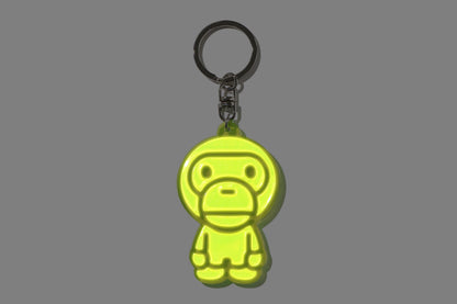 BAPE BABY MILO REFLECTIVE KEYCHAIN