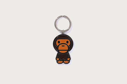 BAPE BABY MILO 金屬鑰匙圈