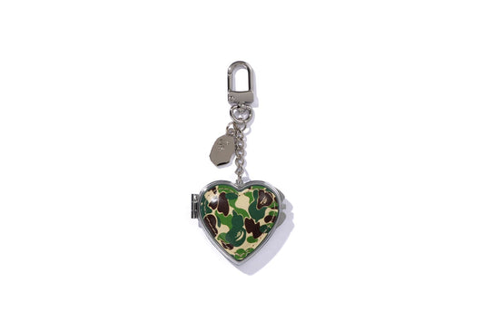 BAPE ABC CAMO HEART MIRROR MILO CHARM