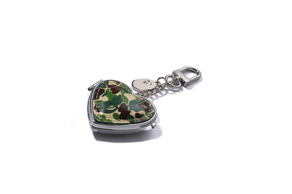 BAPE ABC CAMO HEART MIRROR MILO CHARM