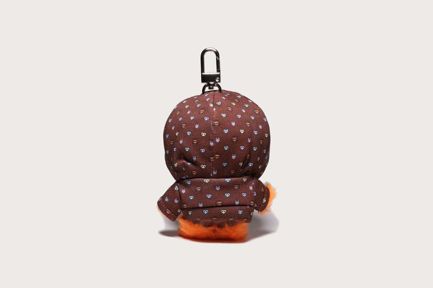 BAPE MILOGRAM SWEETS PATTERN HOODIE BABY MILO FUR DOLL KEY CHAIN