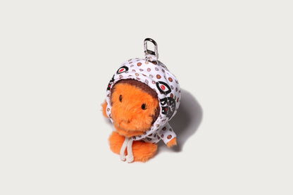 BAPE MILOGRAM SWEETS PATTERN HOODIE BABY MILO FUR DOLL KEY CHAIN