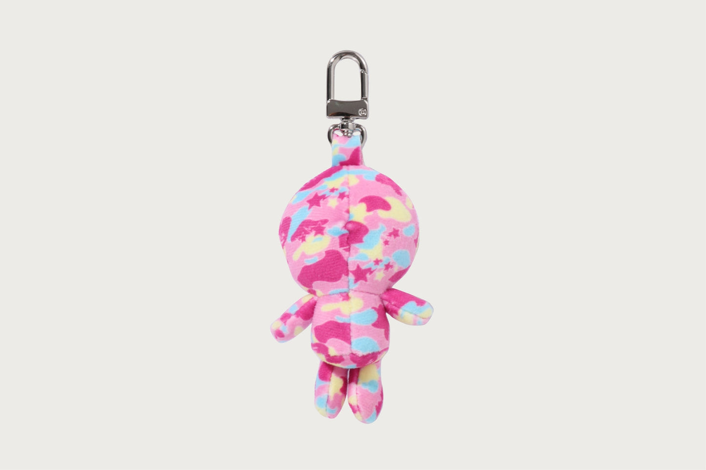 BAPE STA CAMO BABY MILO 毛絨玩具鑰匙圈