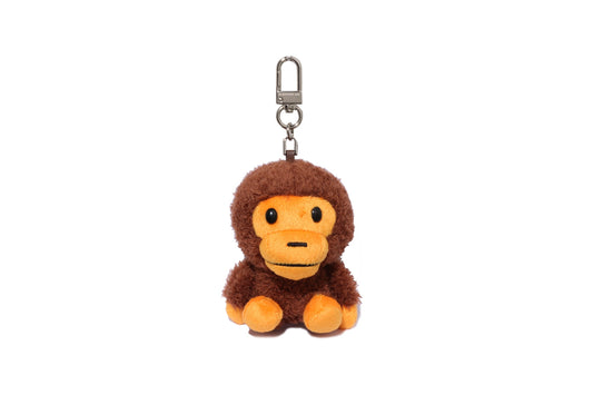 BAPE BABY MILO 毛絨玩具鑰匙圈