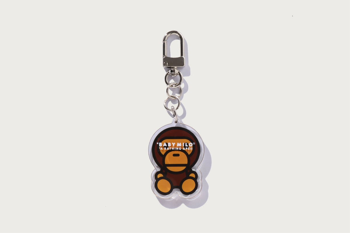 BAPE BABY MILO BANANA 壓克力鑰匙圈