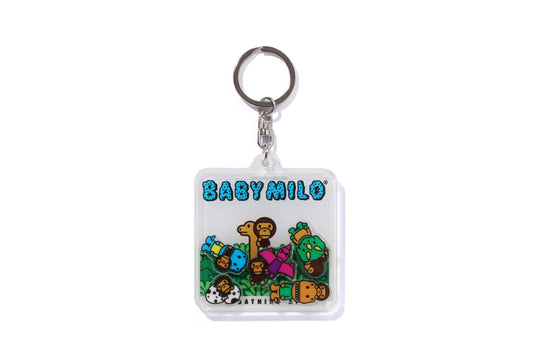 BAPE BABY MILO 恐龍浮筒鑰匙圈