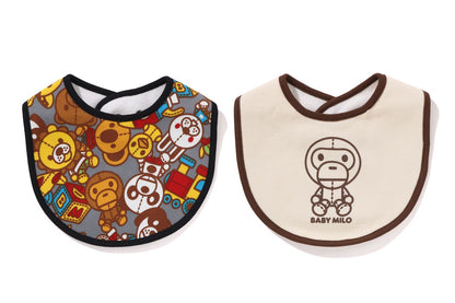 BAPE BABY MILO TOY BOX 圍兜禮盒組