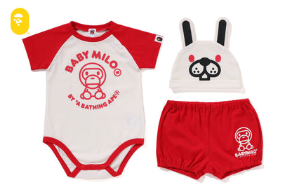 BAPE BABY MILO FRIENDS BABY GIFT SET