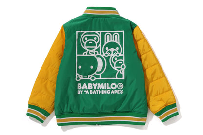 BAPE BABY MILO 鋪棉大學外套