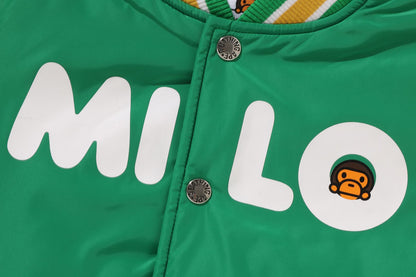 BAPE BABY MILO 鋪棉大學外套