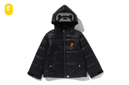 BAPE BABY MILO PATCH 中綿連帽外套