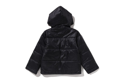 BAPE BABY MILO PATCH 中綿連帽外套