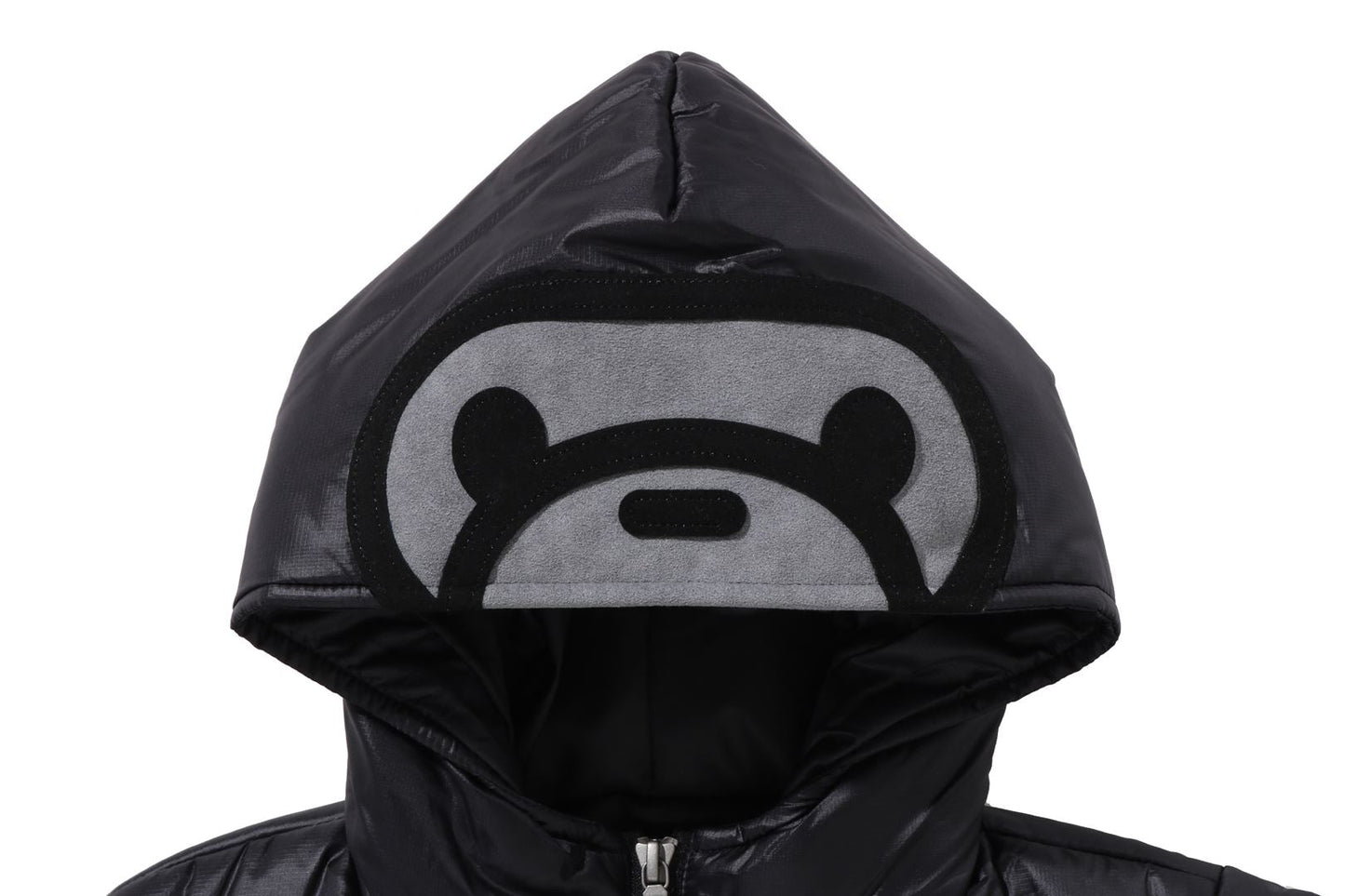 BAPE BABY MILO PATCH 中綿連帽外套
