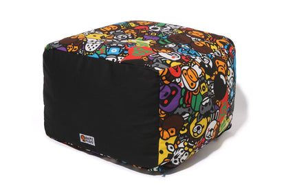 BAPE MILO ALL SAFARI CUSHION