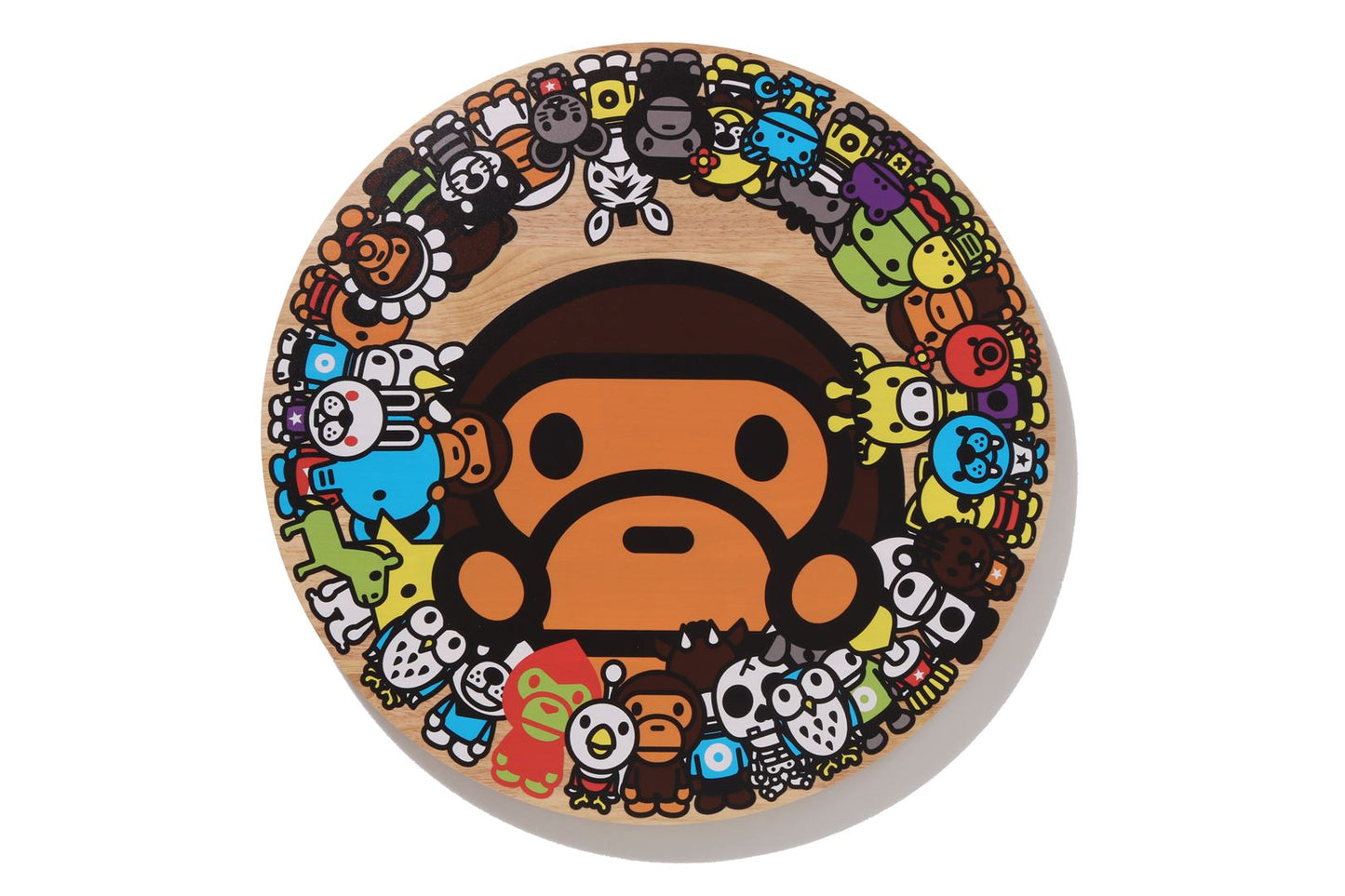 BAPE MILO FRIENDS DIE CUT TABLE