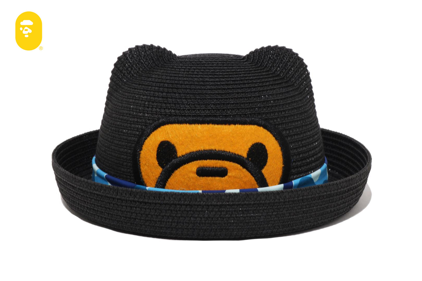 BAPE ABC CAMO MILO FACE BLADE HAT