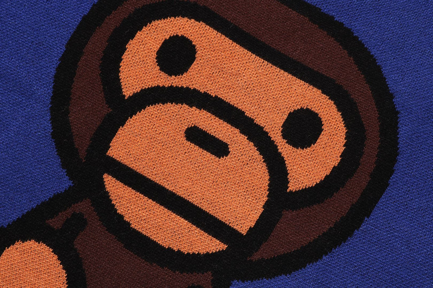 BAPE BABY MILO 圖案針織毛衣