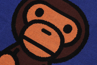 BAPE BABY MILO 圖案針織毛衣