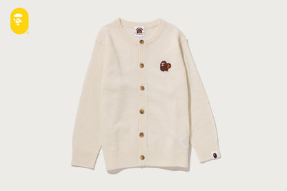 BAPE APE & MILO ONE POINT CARDIGAN