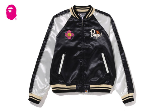 BAPE CRYSTAL STONE BABY LISA SOUVENIR JACKET