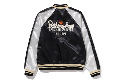 BAPE CRYSTAL STONE BABY LISA SOUVENIR JACKET