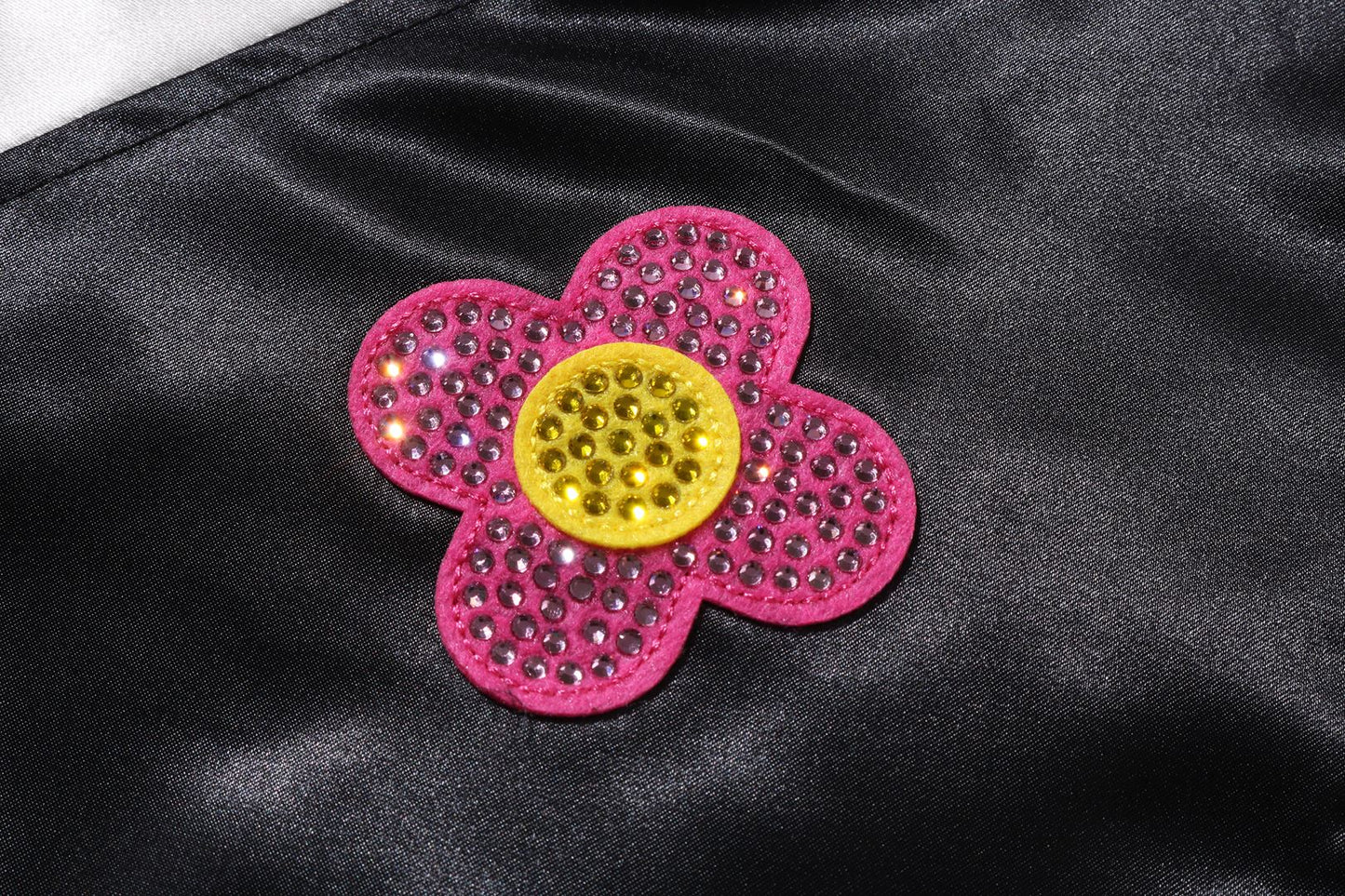 BAPE CRYSTAL STONE BABY LISA SOUVENIR JACKET