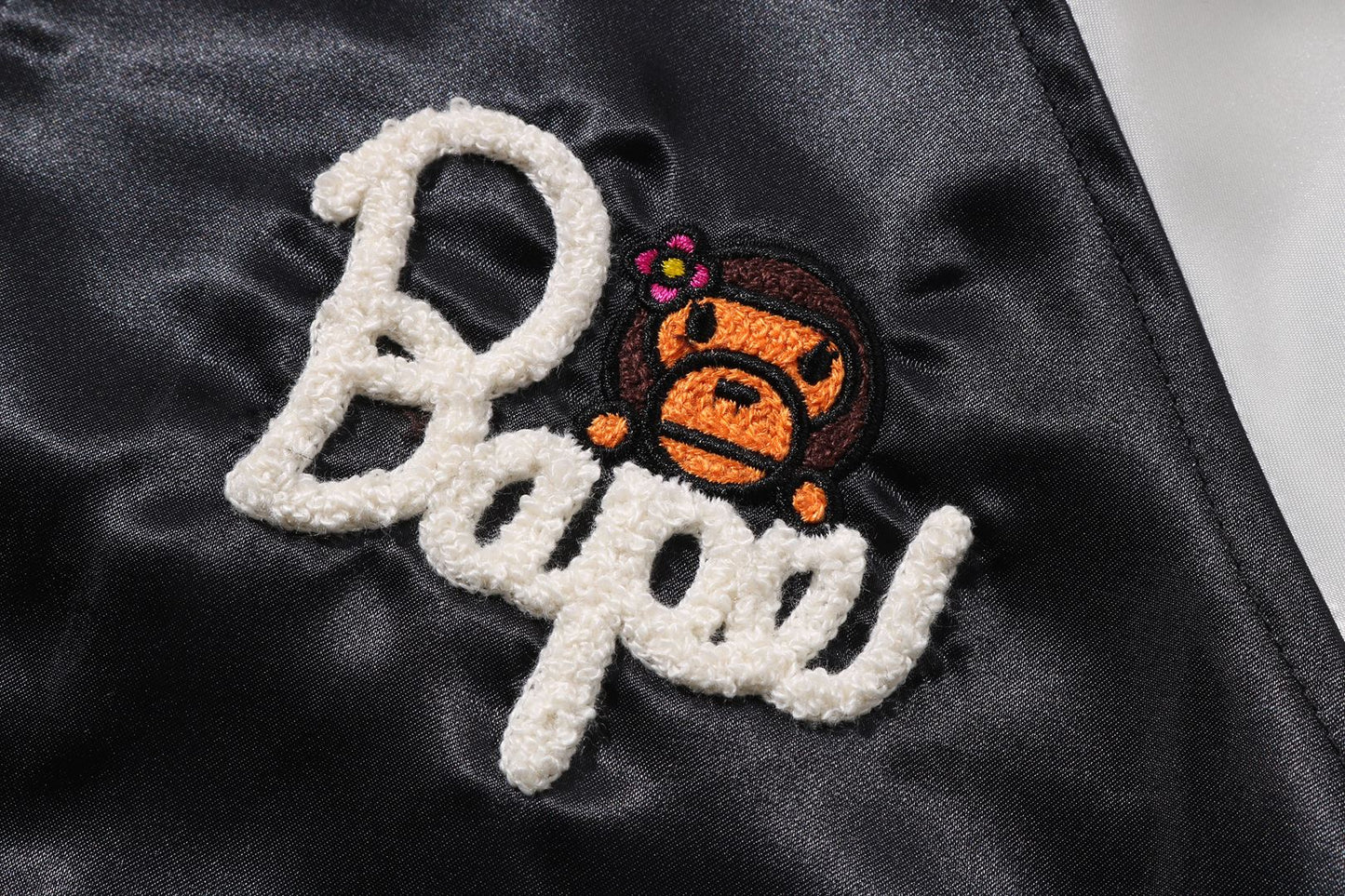 BAPE CRYSTAL STONE BABY LISA SOUVENIR JACKET