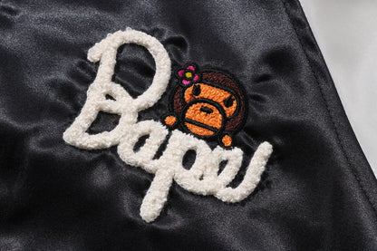 BAPE CRYSTAL STONE BABY LISA SOUVENIR JACKET